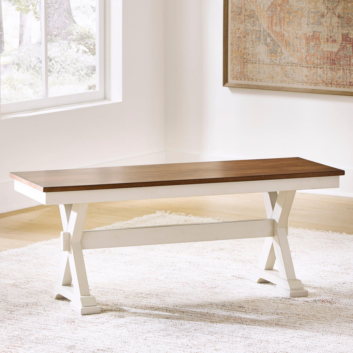 Best Furniture Outlet - Ashley Furniture - Brinfern Dining Room - Large Dining Room Bench - PCD628-00