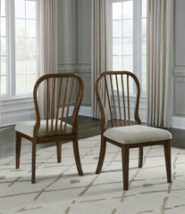 Best Furniture Outlet - Ashley Furniture - Sturlayne Dining Room - Dining Chair (Set of 2) / Brown - D787-01X2