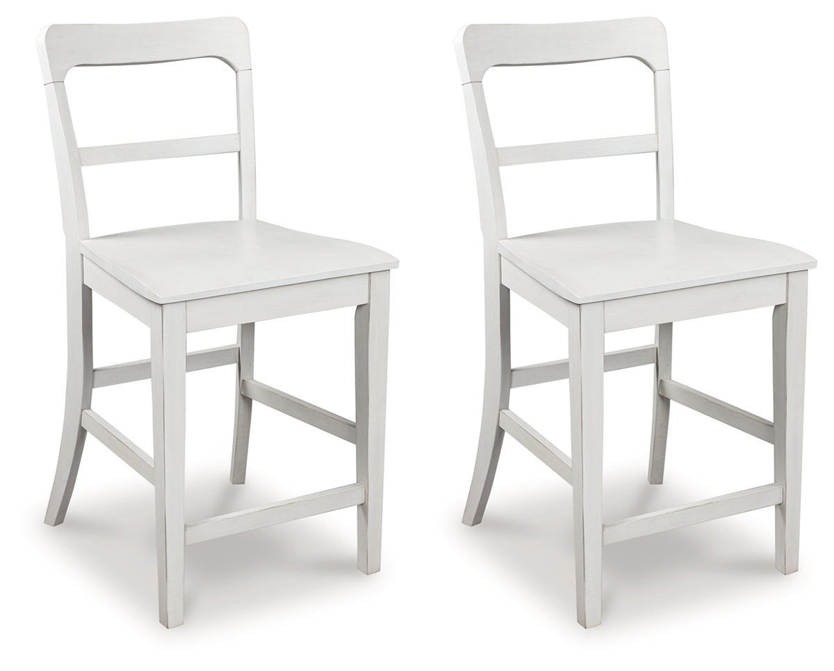 Best Furniture Outlet - Ashley Furniture - Greddinton Counter Height Barstool (Set of 2) - Counter Height Barstool (Set of 2) / Multi - PCD824-224X2
