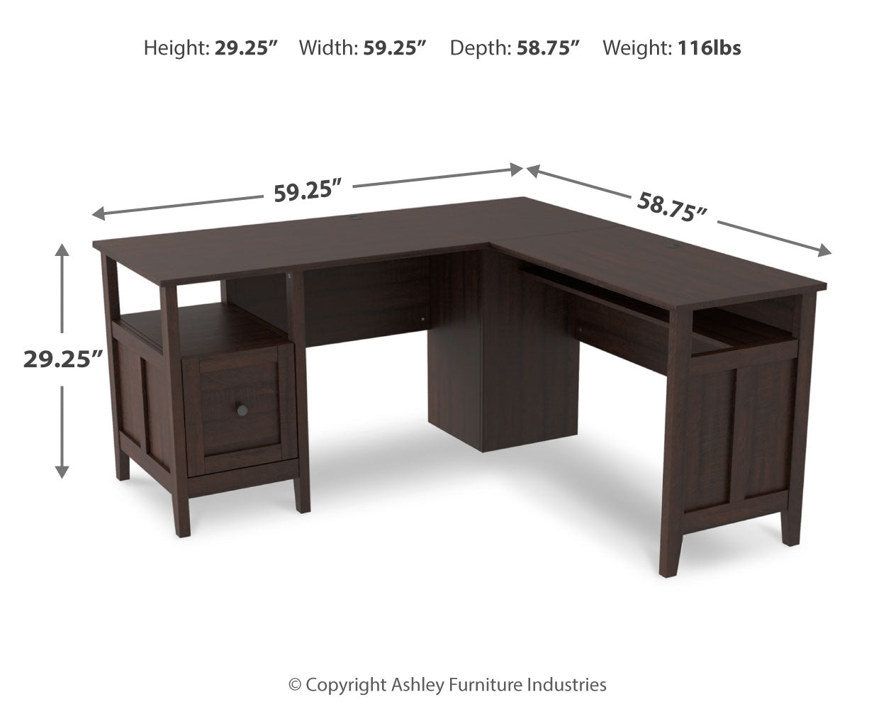 Camiburg Office Desk