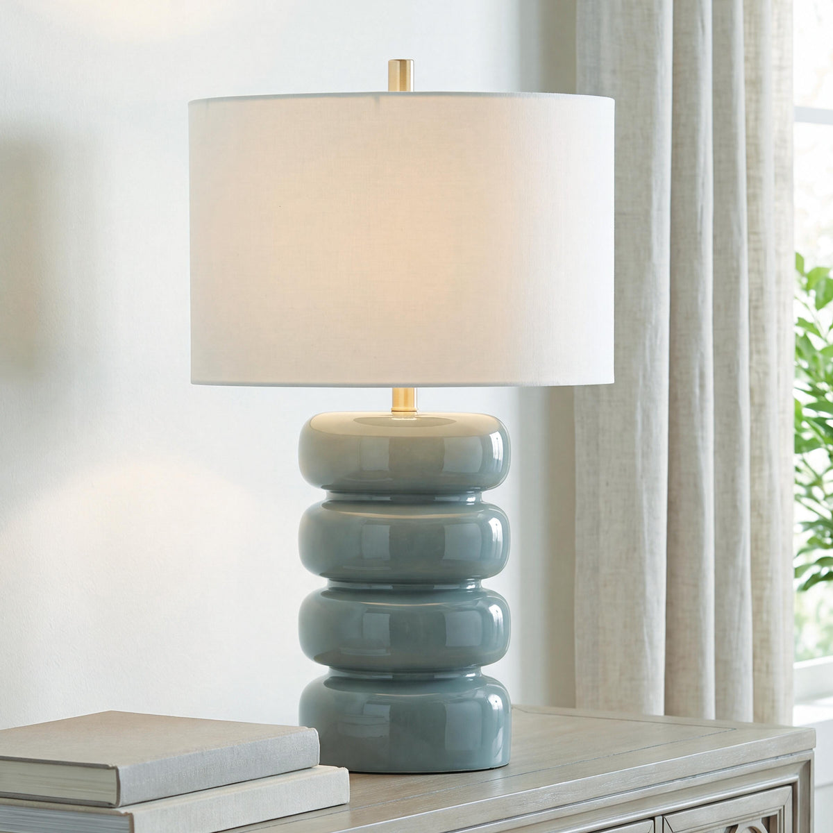 Best Furniture Outlet - Ashley Furniture - Clayard Lighting - Ceramic Table Lamp (1/CN) - L100964