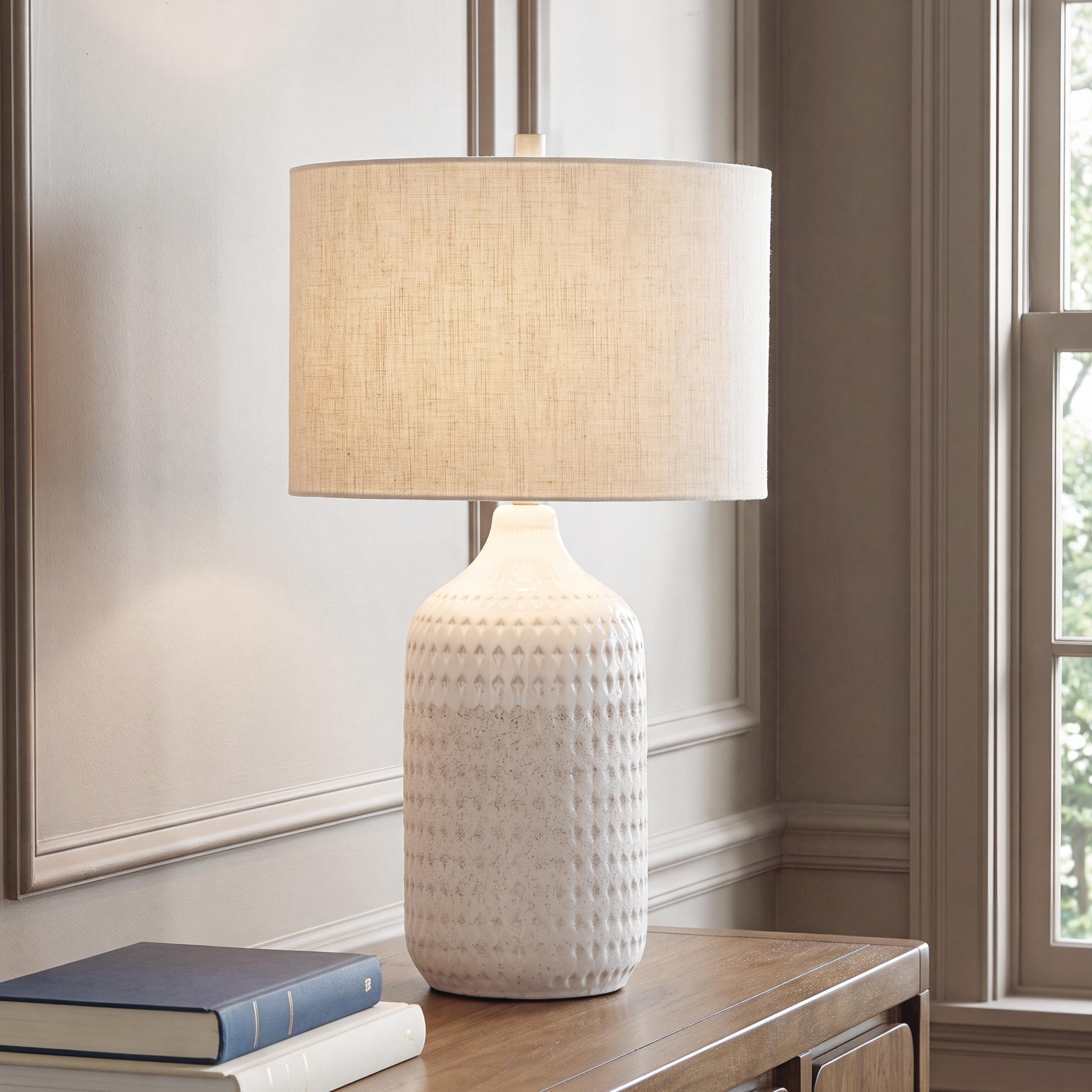 Best Furniture Outlet - Ashley Furniture - Capwich Lighting - Ceramic Table Lamp (1/CN) - L100994