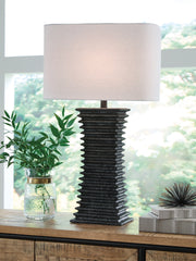 Best Furniture Outlet - Ashley Furniture - Golzar Lighting - Poly Table Lamp (1/CN) - L236094
