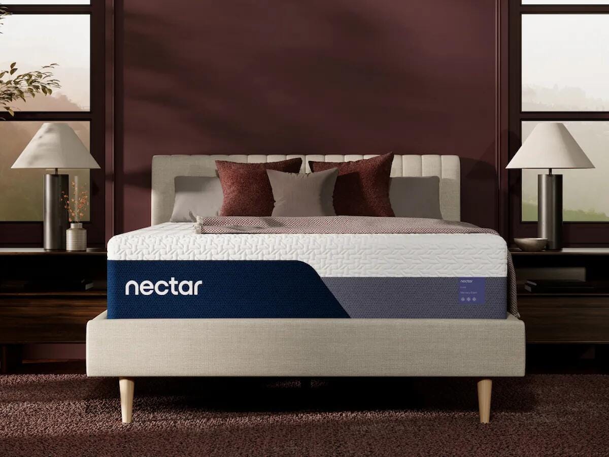 Best Furniture Outlet - Ashley Furniture - Nectar Luxe Memory Foam Mattresses - Full / White - M12721