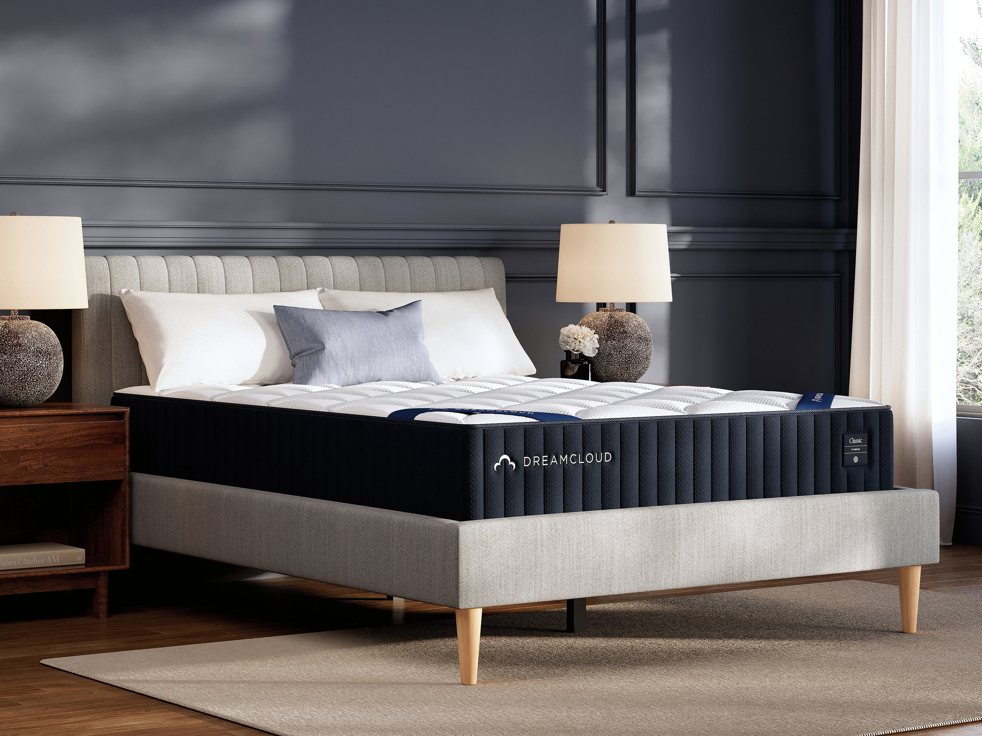 Best Furniture Outlet - Ashley Furniture - DreamCloud Hybrid Classic 4.0 Mattresses - Queen / White - M13531