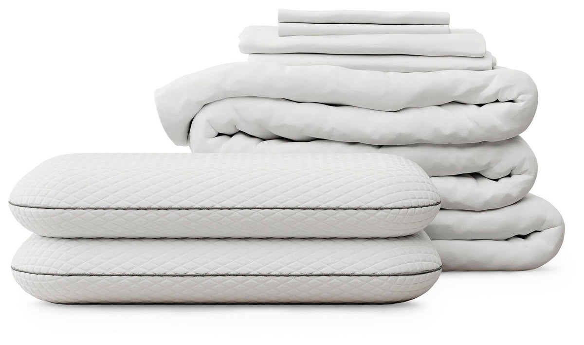Best Furniture Outlet - Ashley Furniture - RH Mattress Protect Bundle Queen Bedding Bundle - Queen Bedding Bundle - M1B0131