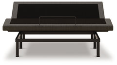 Best Furniture Outlet - Ashley Furniture - Head/Foot Model - Better Queen Adjustable Base - Queen Adjustable Base / Charcoal Gray - M5X432