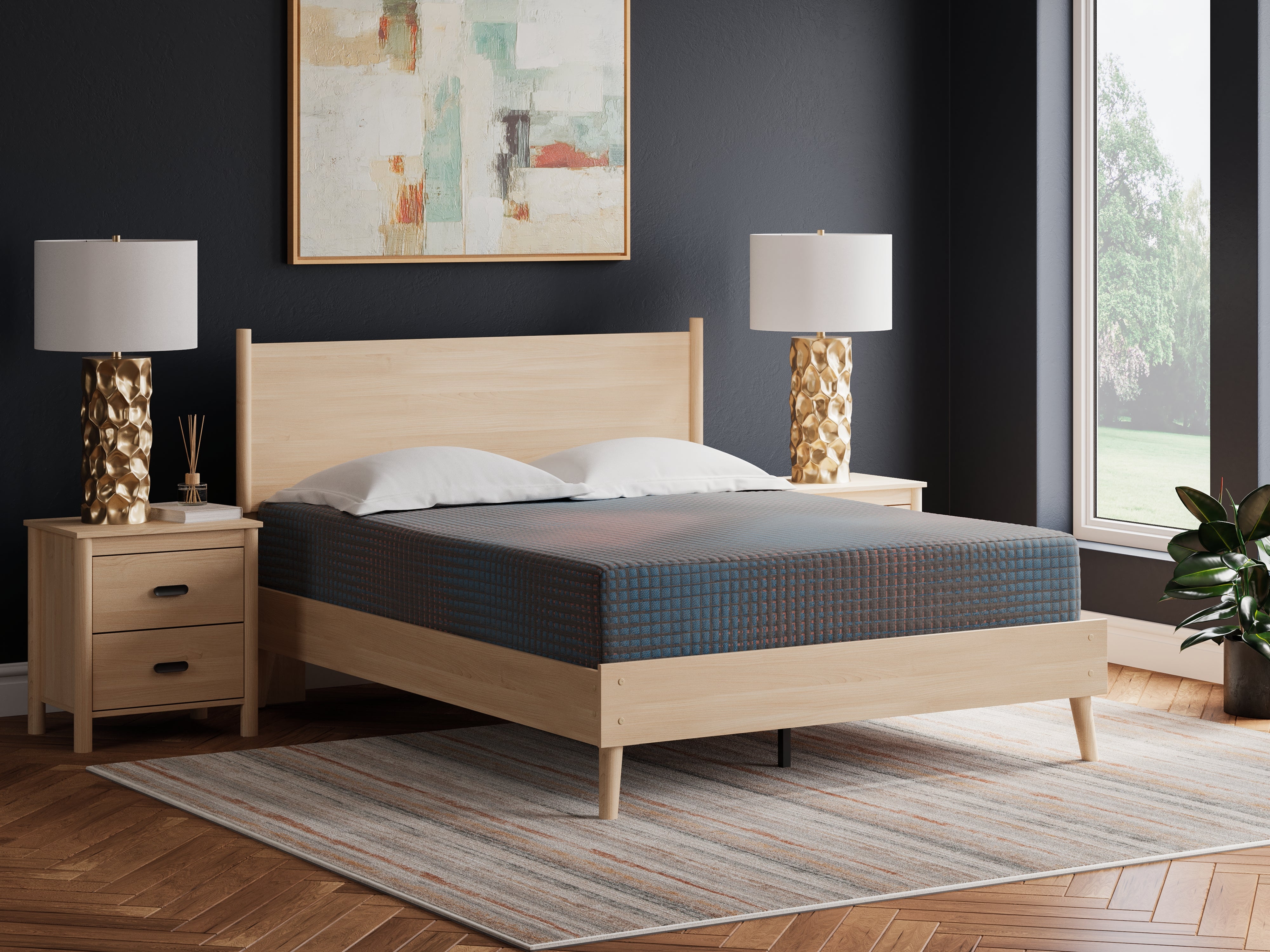 Best Furniture Outlet - Ashley Furniture - 13 Inch Hybrid Hot Buy Mattresses - Queen / Multi - M20731