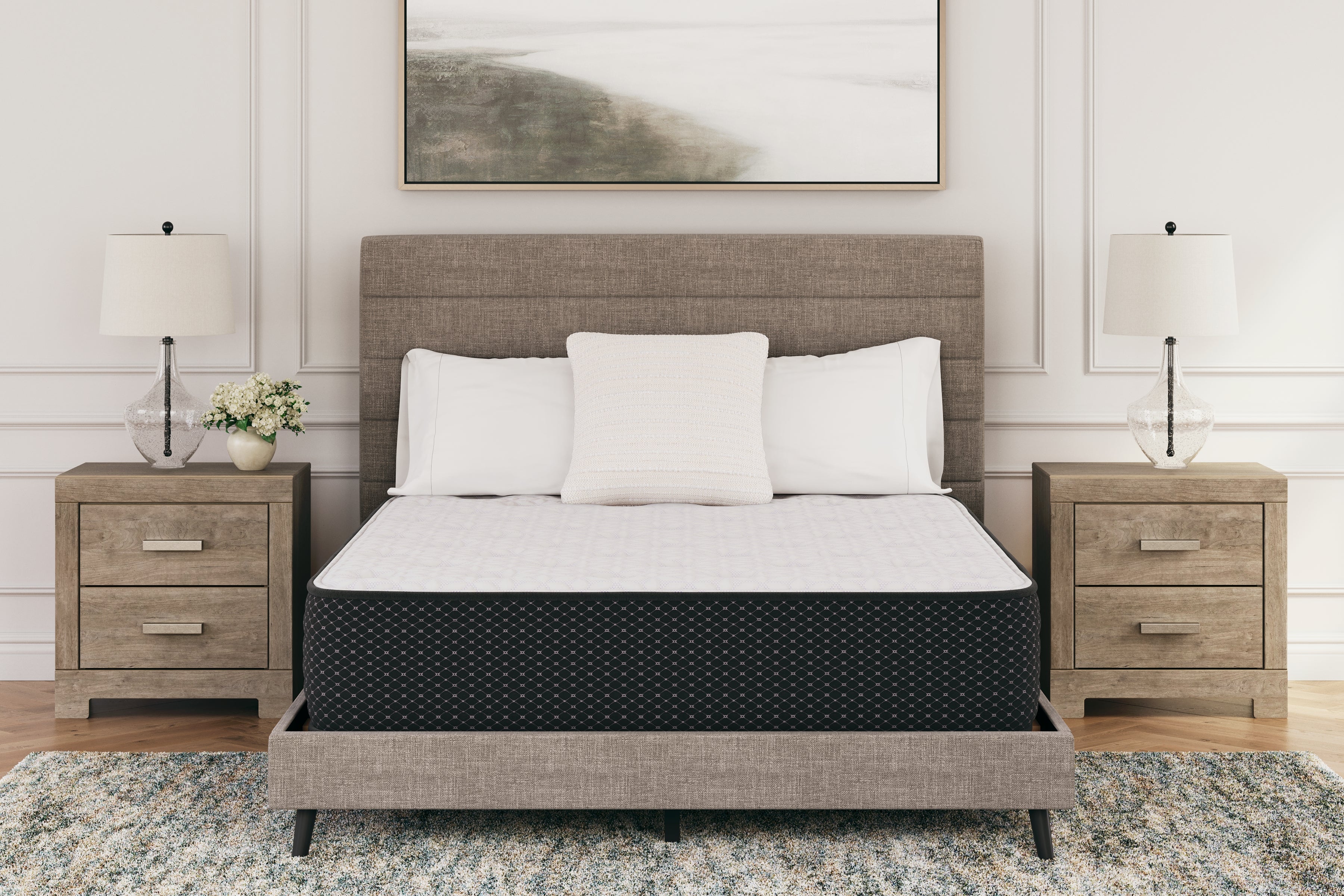 Best Furniture Outlet - Ashley Furniture - Limited Edition Plush Mattresses - King / White - M41141