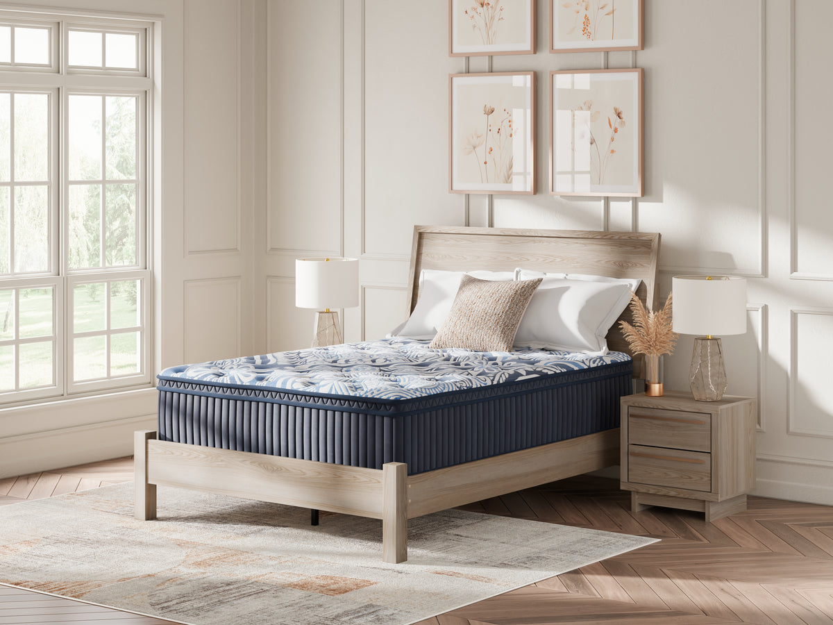 Best Furniture Outlet - Ashley Furniture - Plush Luxe 2.0 Mattresses - Queen / Blue - M49731