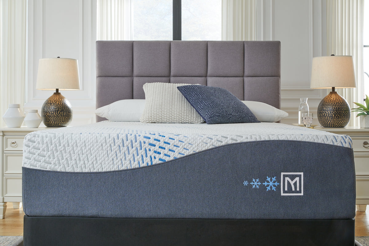 Best Furniture Outlet - Ashley Furniture - Millennium Cushion Firm Gel Memory Foam Hybrid Mattresses - California King / White - M50751