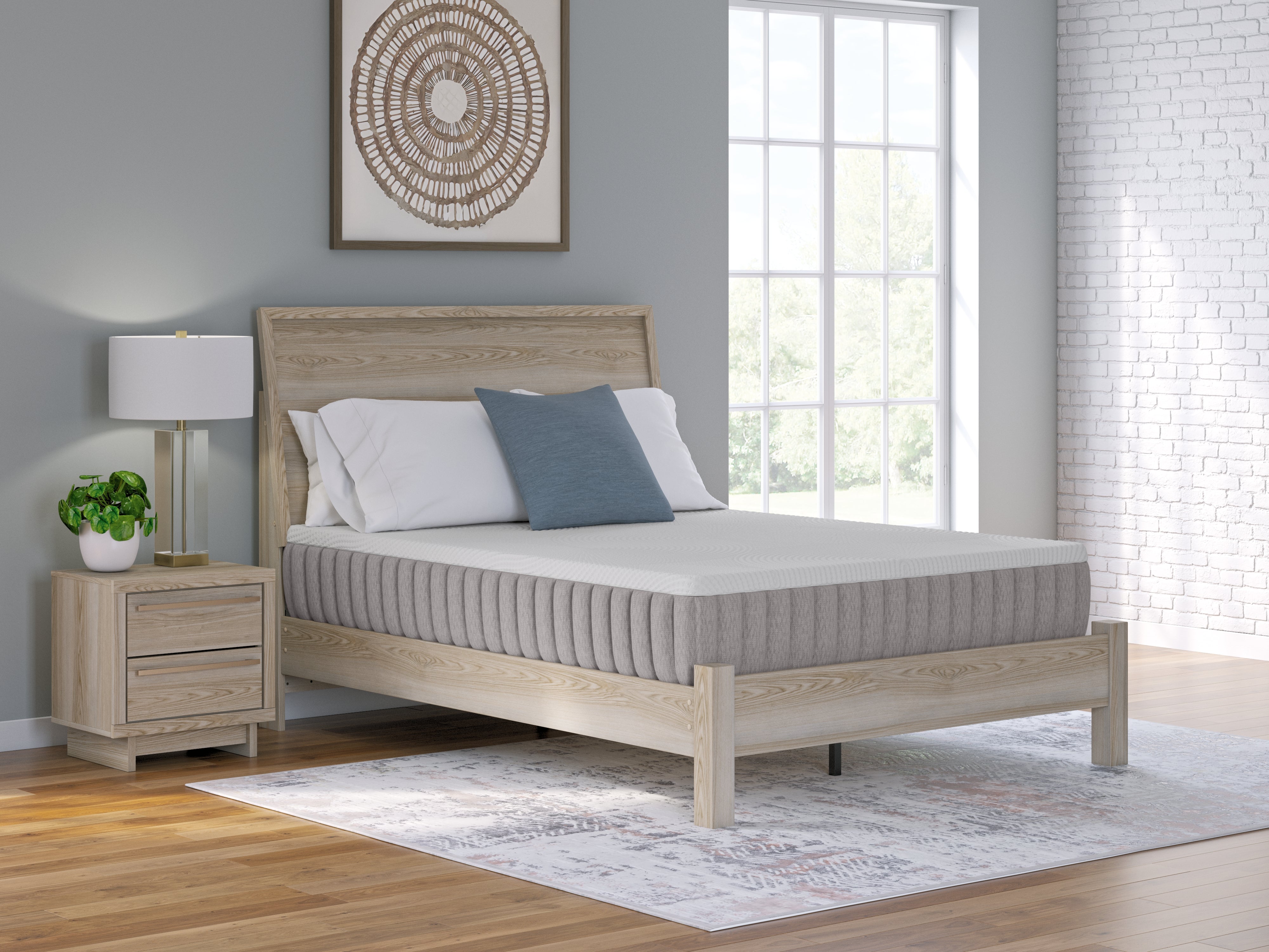 Best Furniture Outlet - Ashley Furniture - Terra Sleep Firm Mattresses - California King / White - M52251