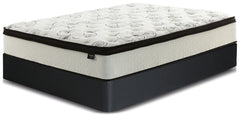 Best Furniture Outlet - Ashley Furniture - Chime 12 Inch Hybrid California King Mattress and Foundation Set - California King Mattress and Foundation Set - M697M1