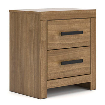 Best Furniture Outlet - Ashley Furniture - Broachmyn Bedroom - Two Drawer Night Stand / Auburn - PCB1116-92
