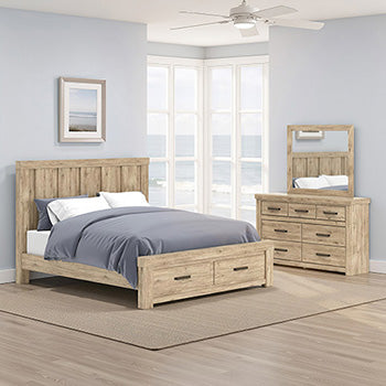 Best Furniture Outlet - Ashley Furniture - Oliandon Bedroom - Bedroom Mirror / Light Brown - PCB2844-36