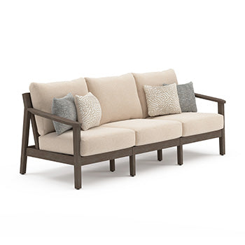 Best Furniture Outlet - Ashley Furniture - Adams Lane Outdoor - Sofa with Cushion - PCP602-838