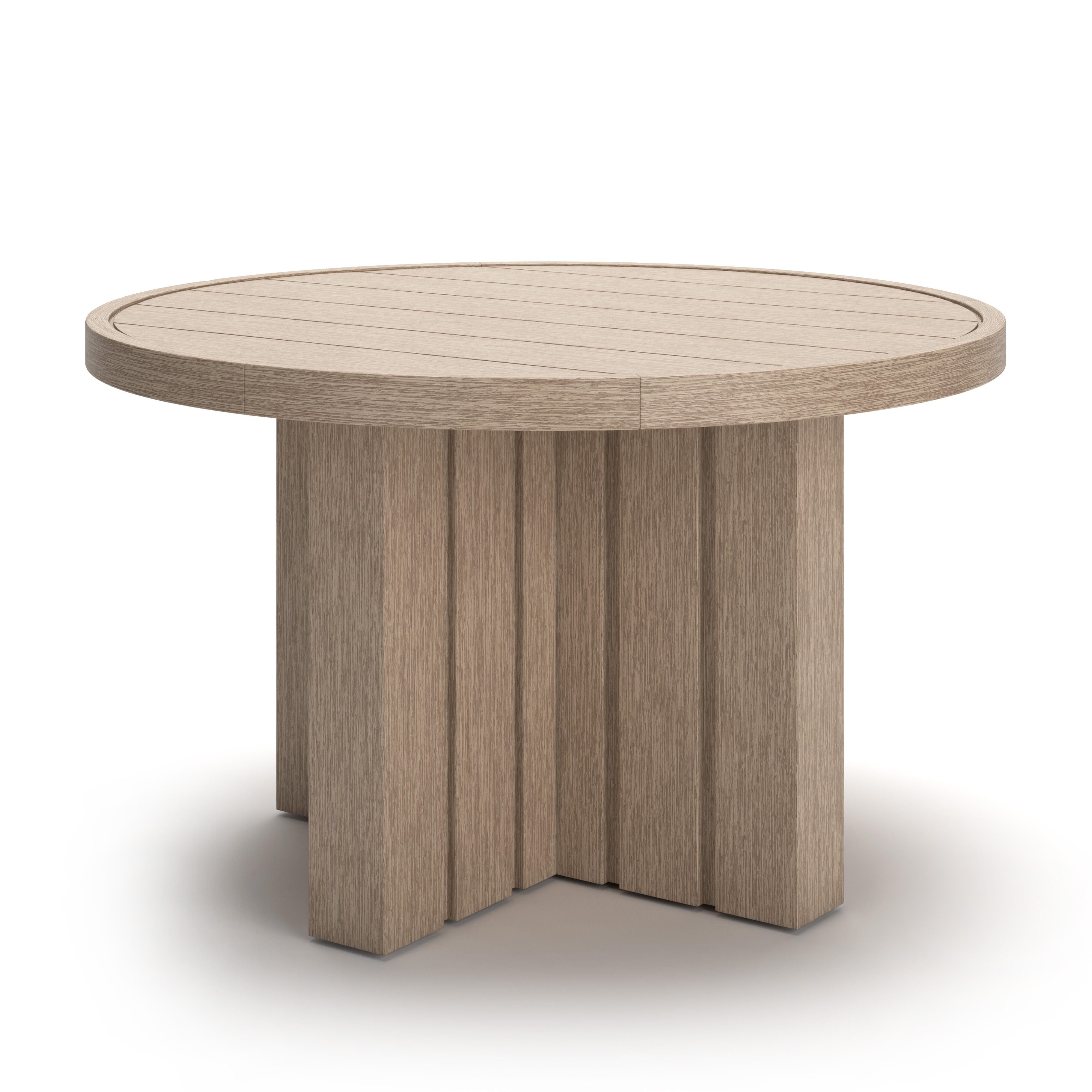 Best Furniture Outlet - Ashley Furniture - Thunder Trails Outdoor - Round Dining Table - PCP612-615