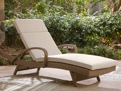 Best Furniture Outlet - Ashley Furniture - Laguna Heights Outdoor - Chaise Lounge with Cushion - PCP790-815
