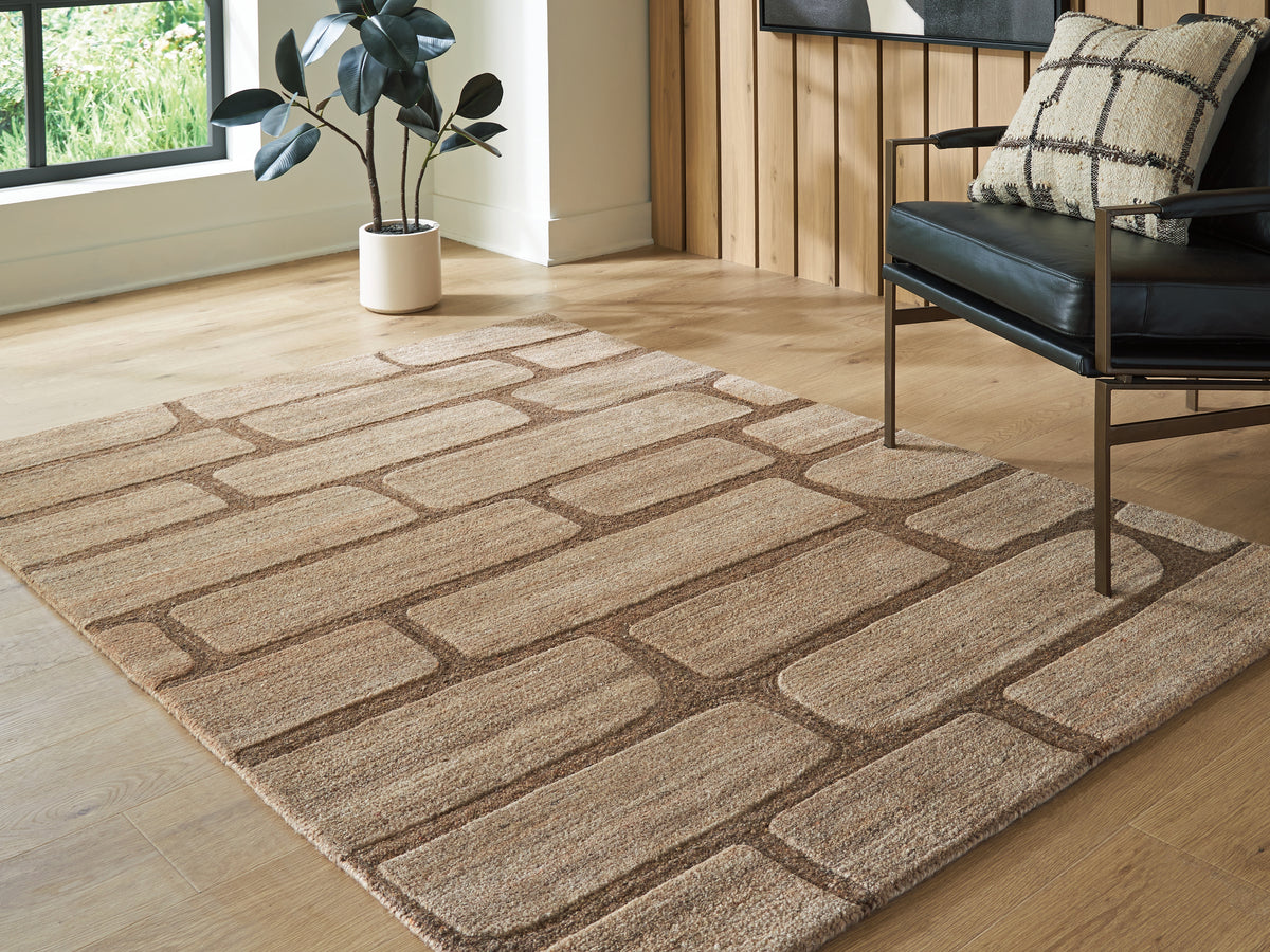 Best Furniture Outlet - Ashley Furniture - Orest Rug - Medium Rug - R407982