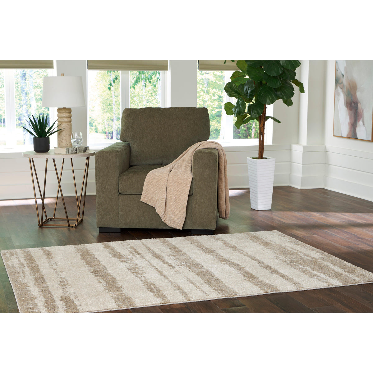 Best Furniture Outlet - Ashley Furniture - Jerrlow Rug - Washable Medium Rug - R408592