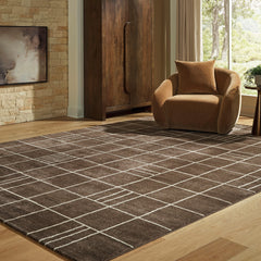 Best Furniture Outlet - Ashley Furniture - Rowbrook Rug - Extra Large Rug - R408780