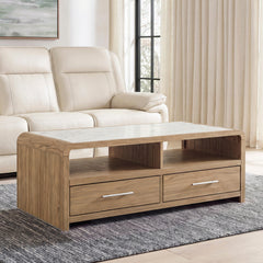 Best Furniture Outlet - Ashley Furniture - Dovander Coffee Table - Rectangular Cocktail Table - T1121-1