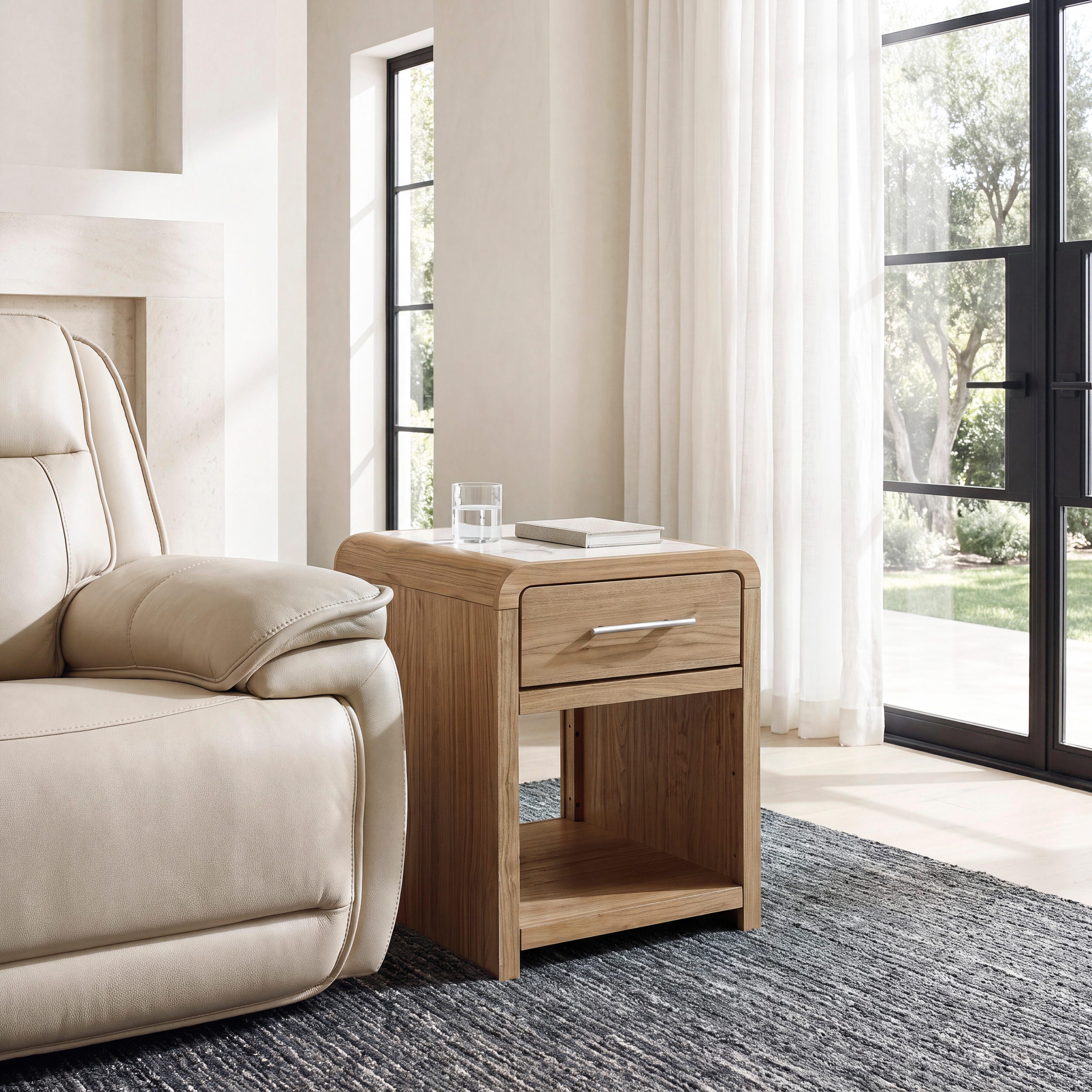Best Furniture Outlet - Ashley Furniture - Dovander End Table - Rectangular End Table - T1121-3