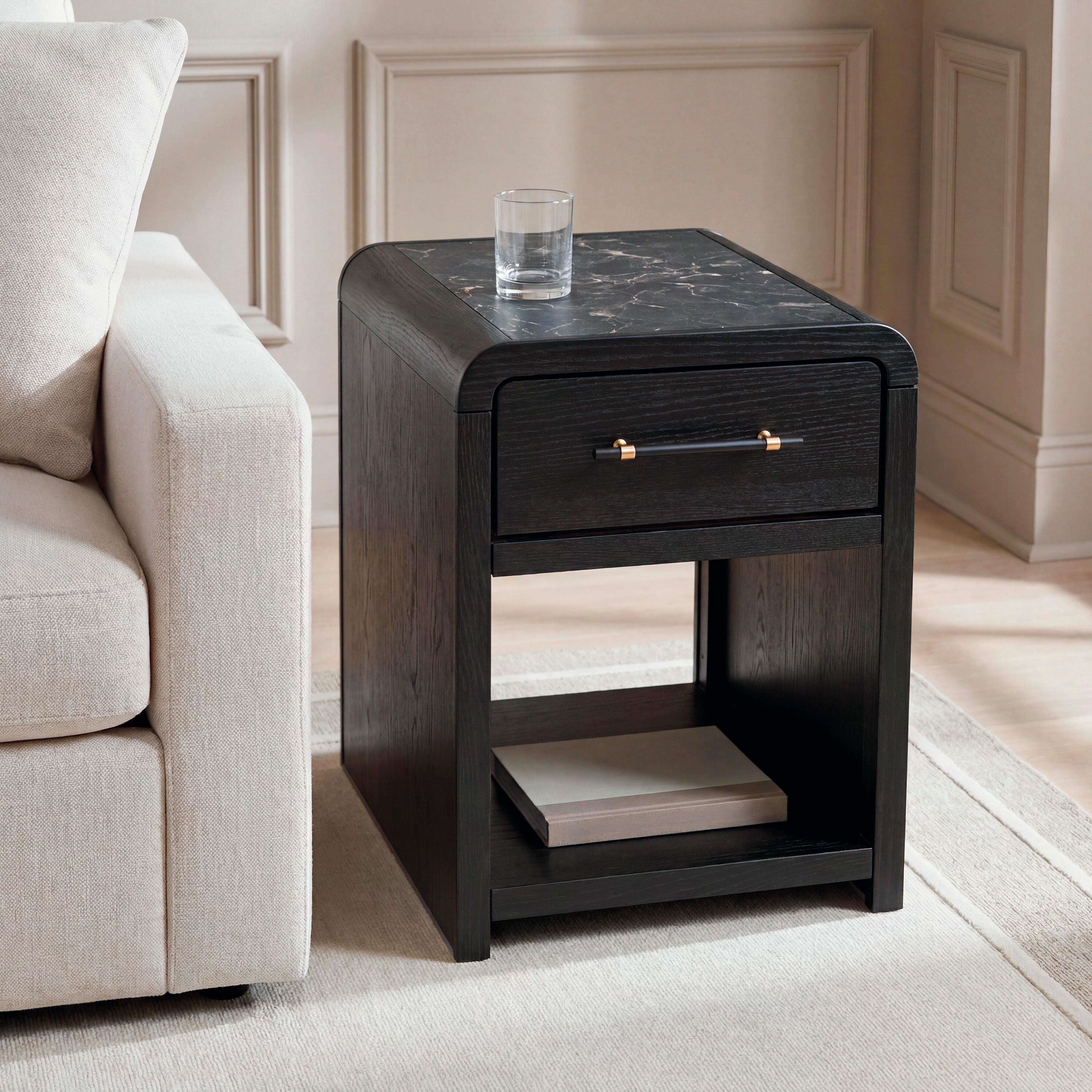 Best Furniture Outlet - Ashley Furniture - Clanden End Table - Rectangular End Table - T1540-3