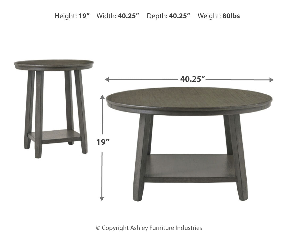 Caitbrook Table (Set of 3)