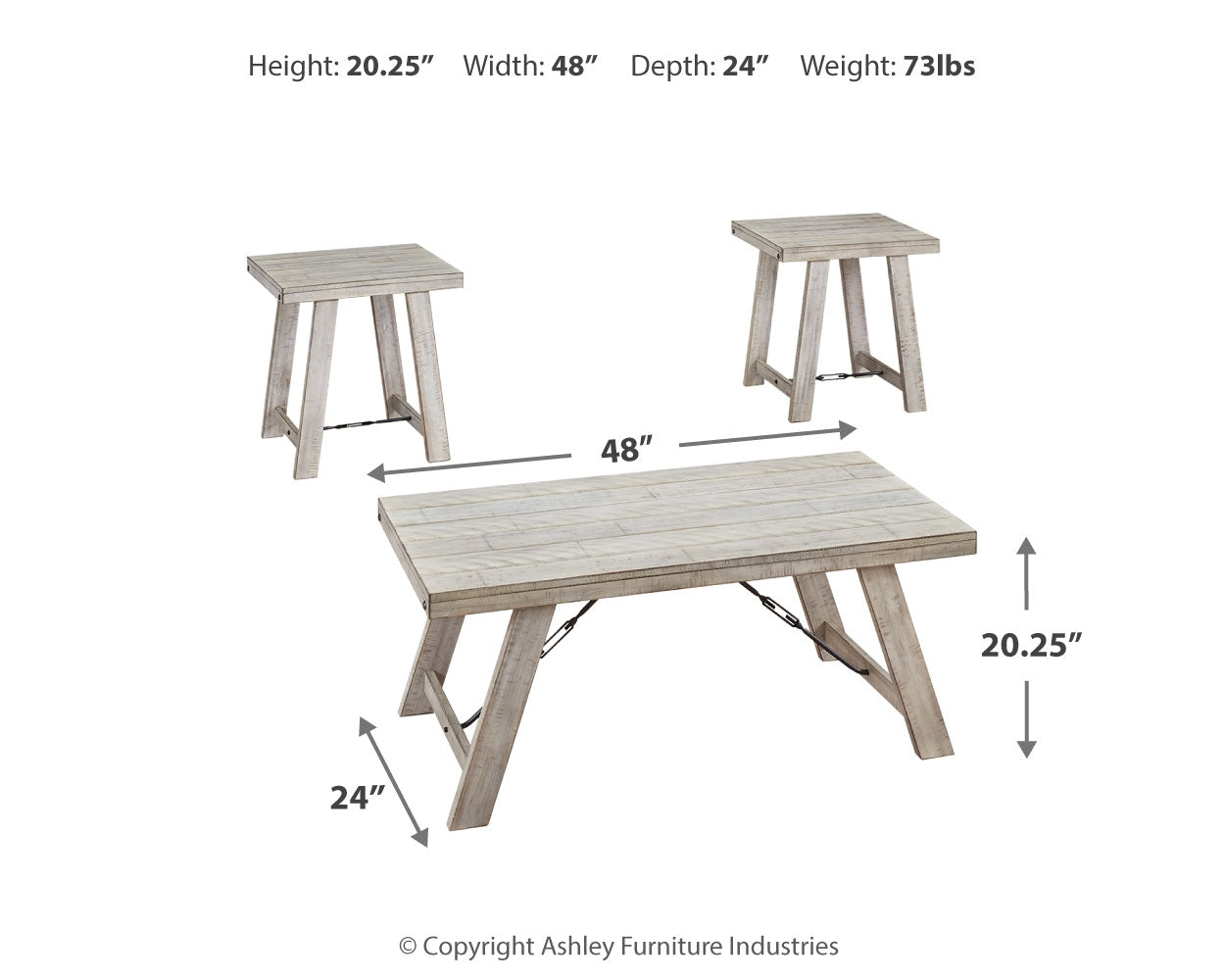 Carynhurst Table (Set of 3)