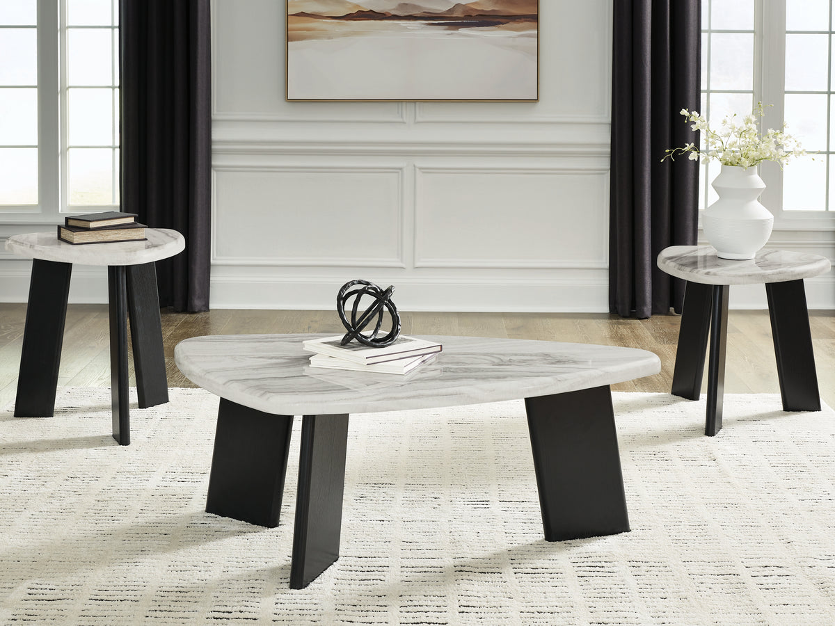 Best Furniture Outlet - Ashley Furniture - Lilyberg Table (Set of 3) - Occasional Table Set (3/CN) - T389-13