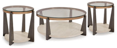 Best Furniture Outlet - Ashley Furniture - Frazwa Coffee Table and 2 End Tables - Coffee Table and 2 End Tables - T432T1