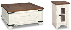 Best Furniture Outlet - Ashley Furniture - Wystfield Coffee Table and Chairside End Table - Coffee Table and Chairside End Table - T459T4