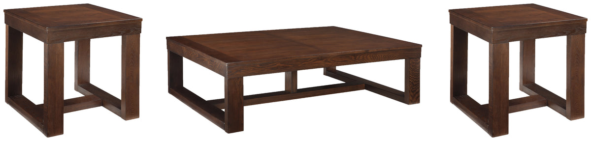 Best Furniture Outlet - Ashley Furniture - Watson Coffee Table and 2 End Tables - Coffee Table and 2 End Tables - T481T2