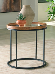 Best Furniture Outlet - Ashley Furniture - Noraluna End Table - Round End Table - T502-6