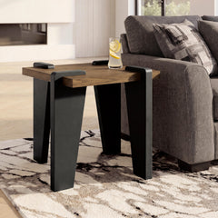 Best Furniture Outlet - Ashley Furniture - Weathermore End Table - Square End Table - T531-2