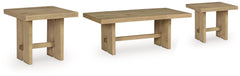 Best Furniture Outlet - Ashley Furniture - Crendlin Coffee Table and 2 End Tables - Coffee Table and 2 End Tables - T537T1