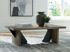 Best Furniture Outlet - Ashley Furniture - Kandinew Coffee Table - Rectangular Cocktail Table - T554-1