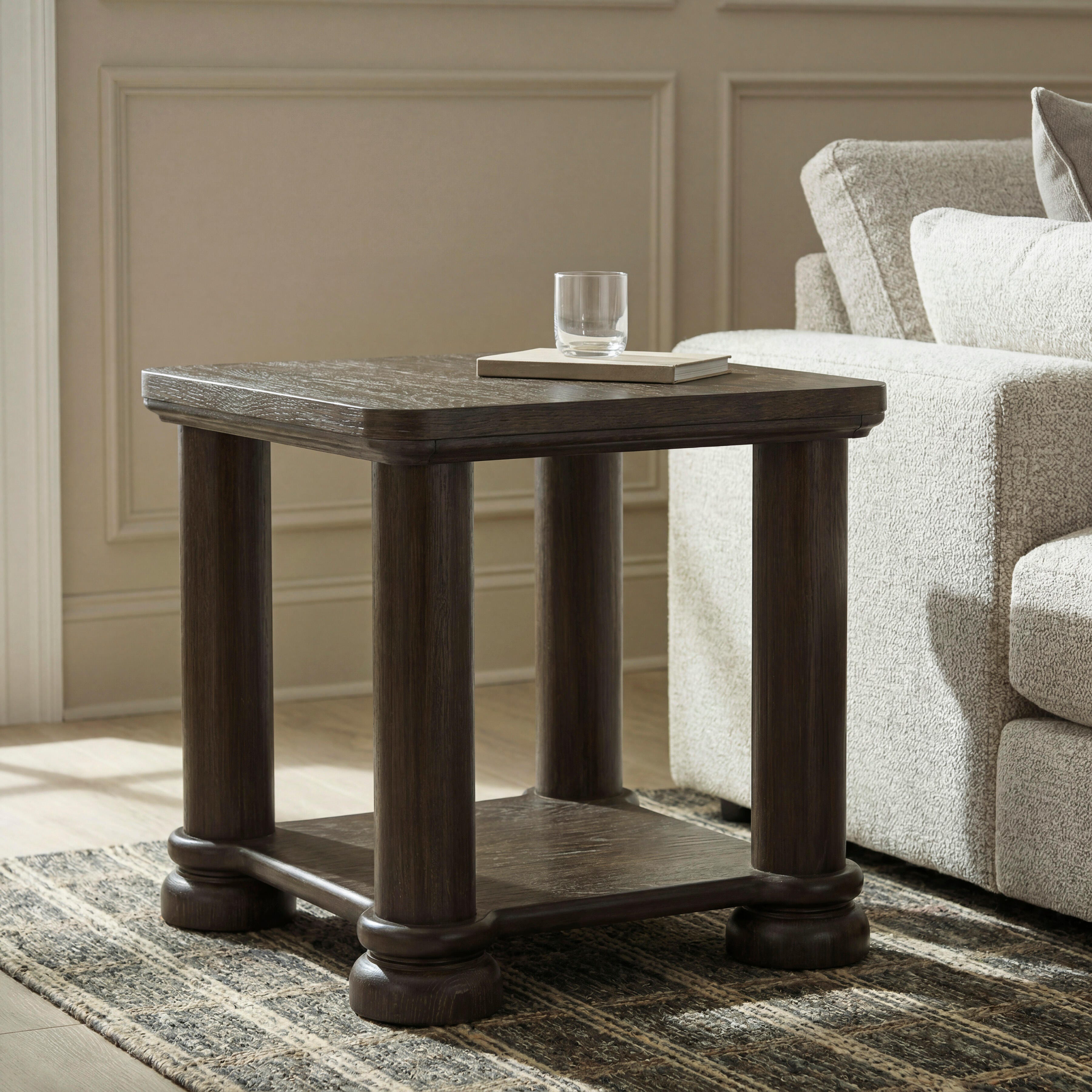 Best Furniture Outlet - Ashley Furniture - Bannette End Table - Square End Table - T605-2