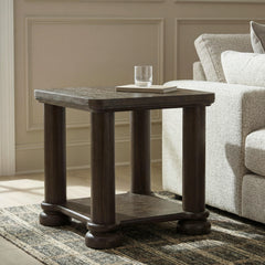 Best Furniture Outlet - Ashley Furniture - Bannette End Table - Square End Table - T605-2
