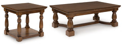 Best Furniture Outlet - Ashley Furniture - Sturlayne Coffee Table and End Table - Coffee Table and End Table - T609T1
