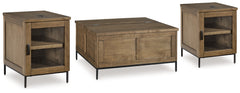 Best Furniture Outlet - Ashley Furniture - Torlanta Coffee Table and 2 End Tables - Coffee Table and 2 End Tables - T686T1