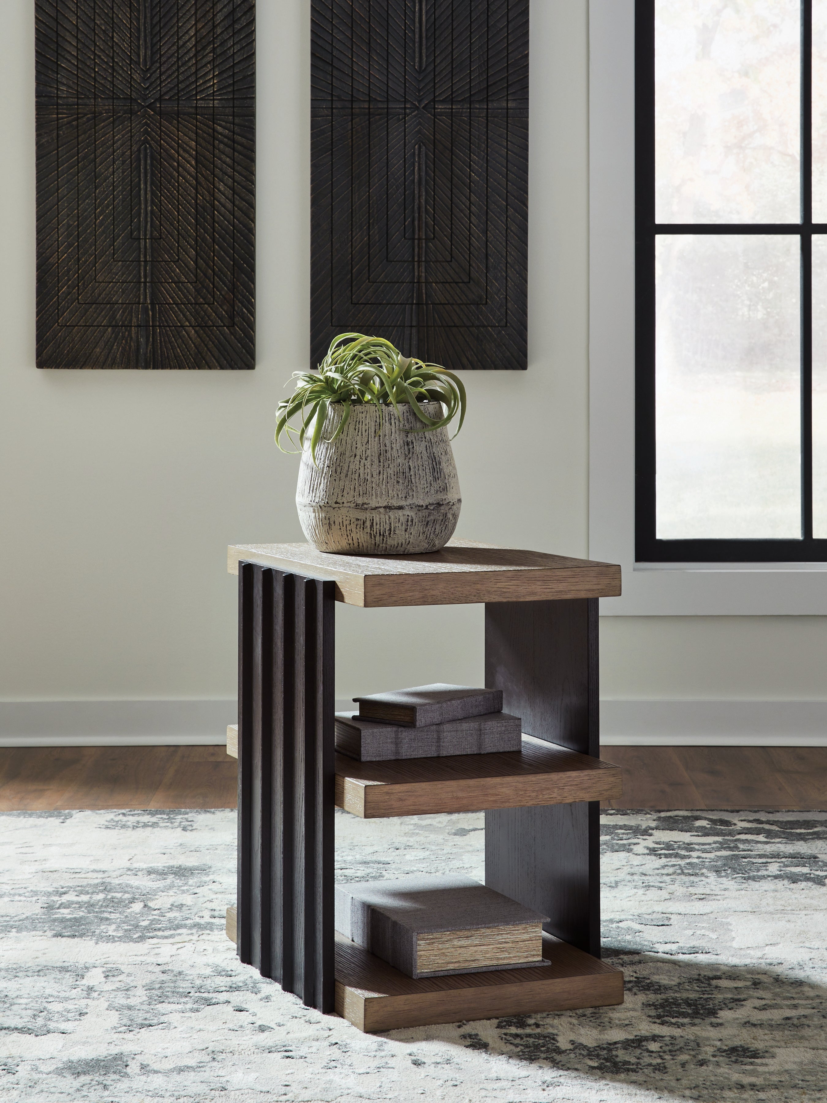 Best Furniture Outlet - Ashley Furniture - Rylandyn End Table - Rectangular End Table - T721-3