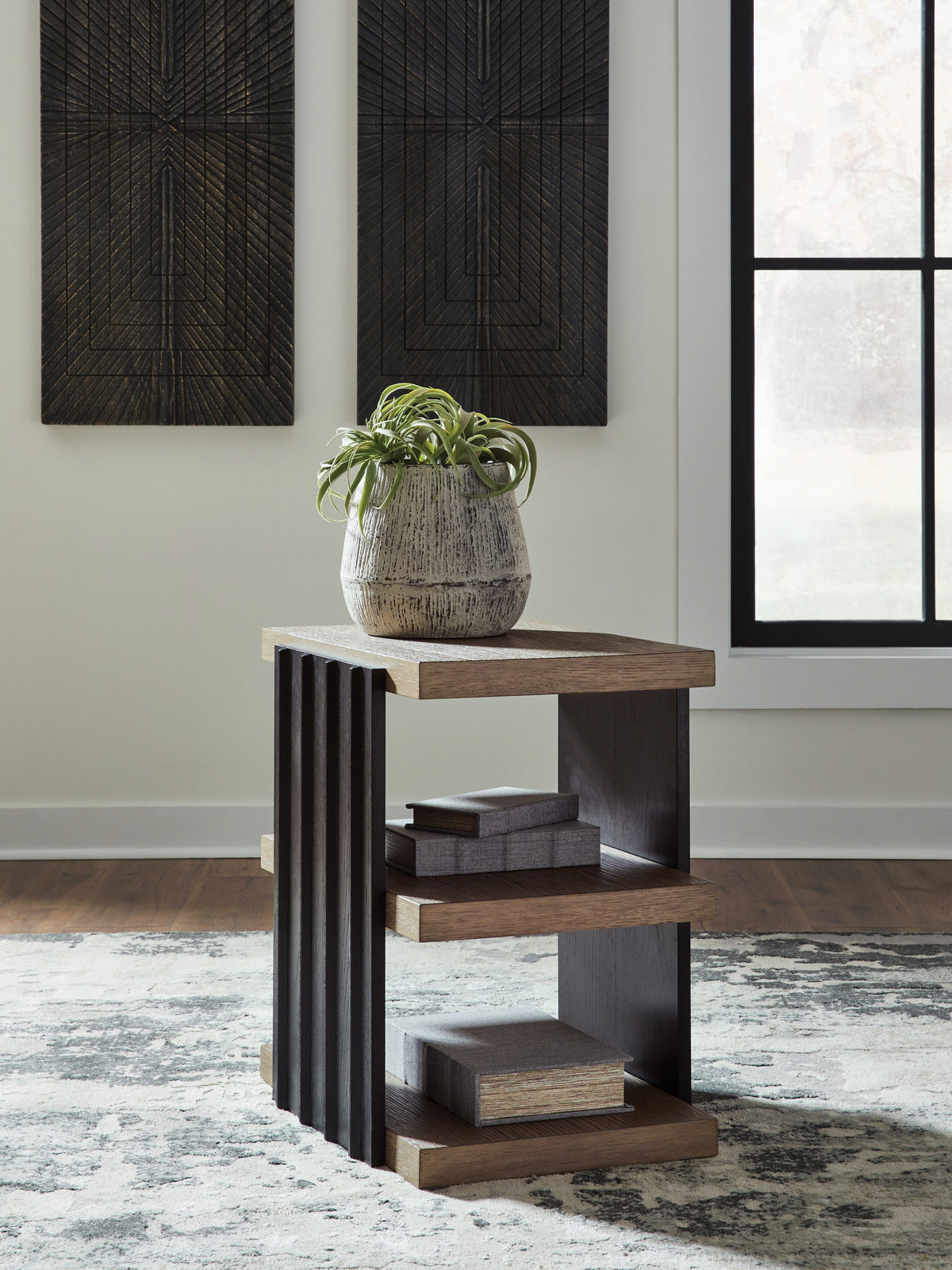 Best Furniture Outlet - Ashley Furniture - Rylandyn End Table - Rectangular End Table - T721-3