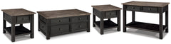 Best Furniture Outlet - Ashley Furniture - Tyler Creek Coffee Table and 2 End Tables with Console - Coffee Table and 2 End Tables with Console - T736T3