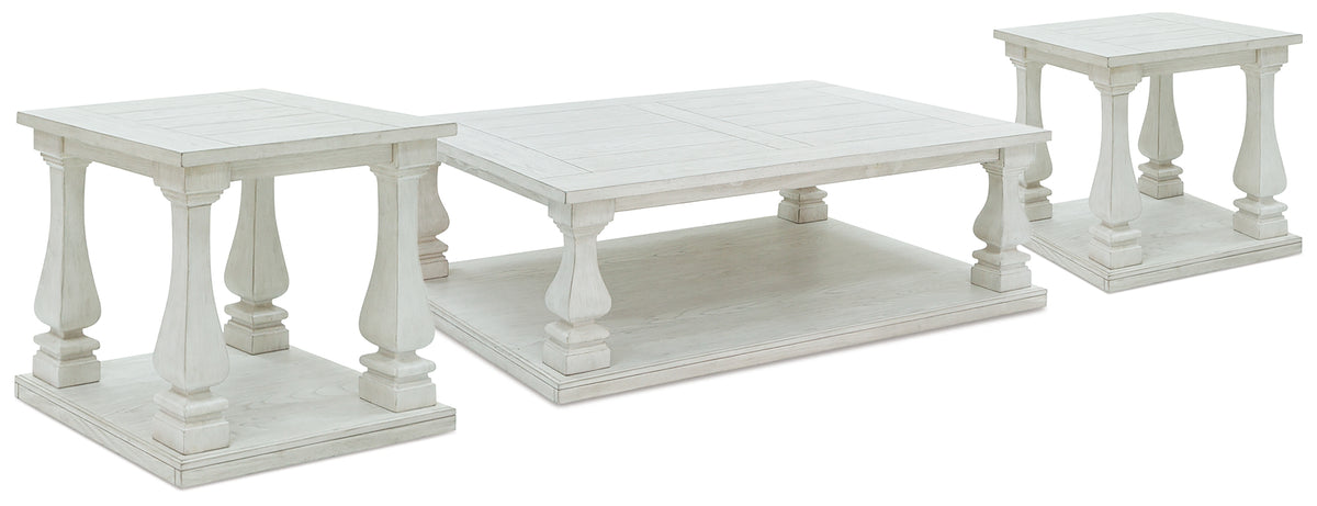 Best Furniture Outlet - Ashley Furniture - Arlendyne Coffee Table and 2 End Tables - Coffee Table and 2 End Tables - T747T1
