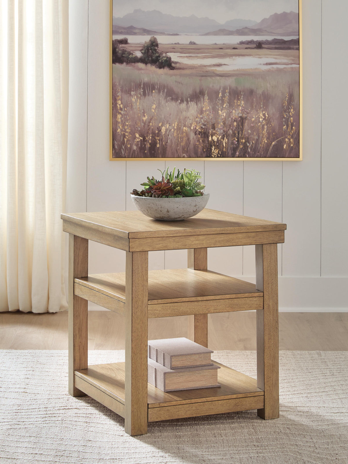 Best Furniture Outlet - Ashley Furniture - Wittenmyer End Table - Rectangular End Table - T794-3