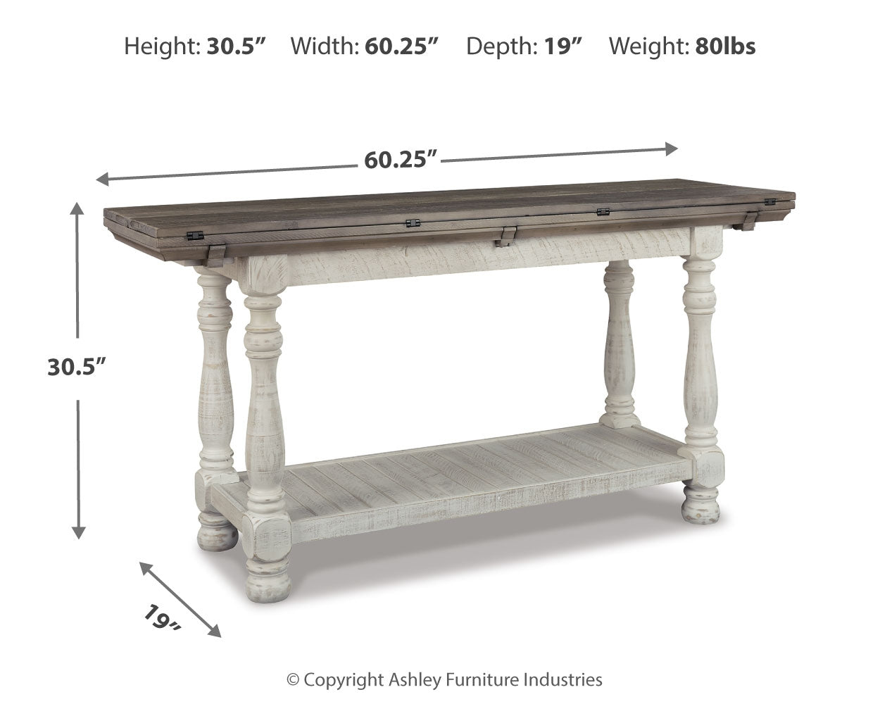 Havalance Sofa/Console Table