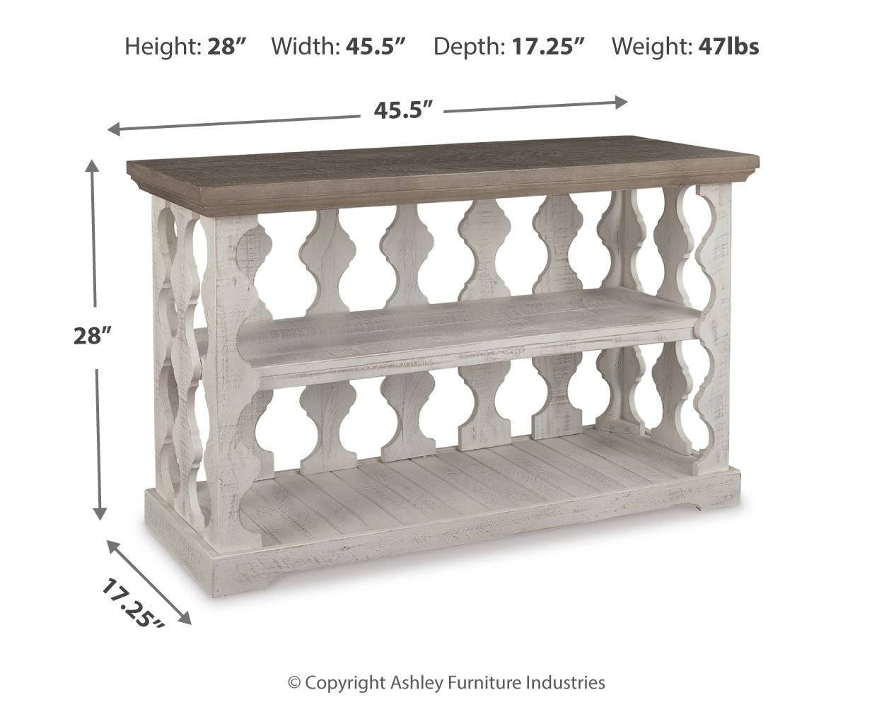 Havalance Sofa/Console Table