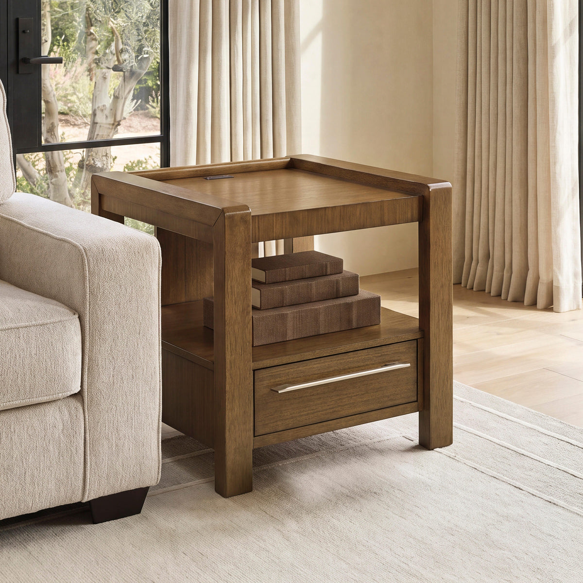 Best Furniture Outlet - Ashley Furniture - Marxmore End Table - Square End Table - T983-2